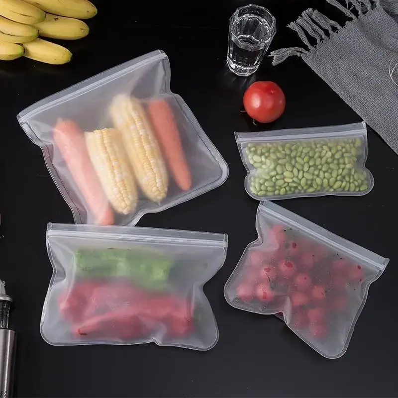 1/2/3/4pcs Silicone Food Stora - Food Z review and price