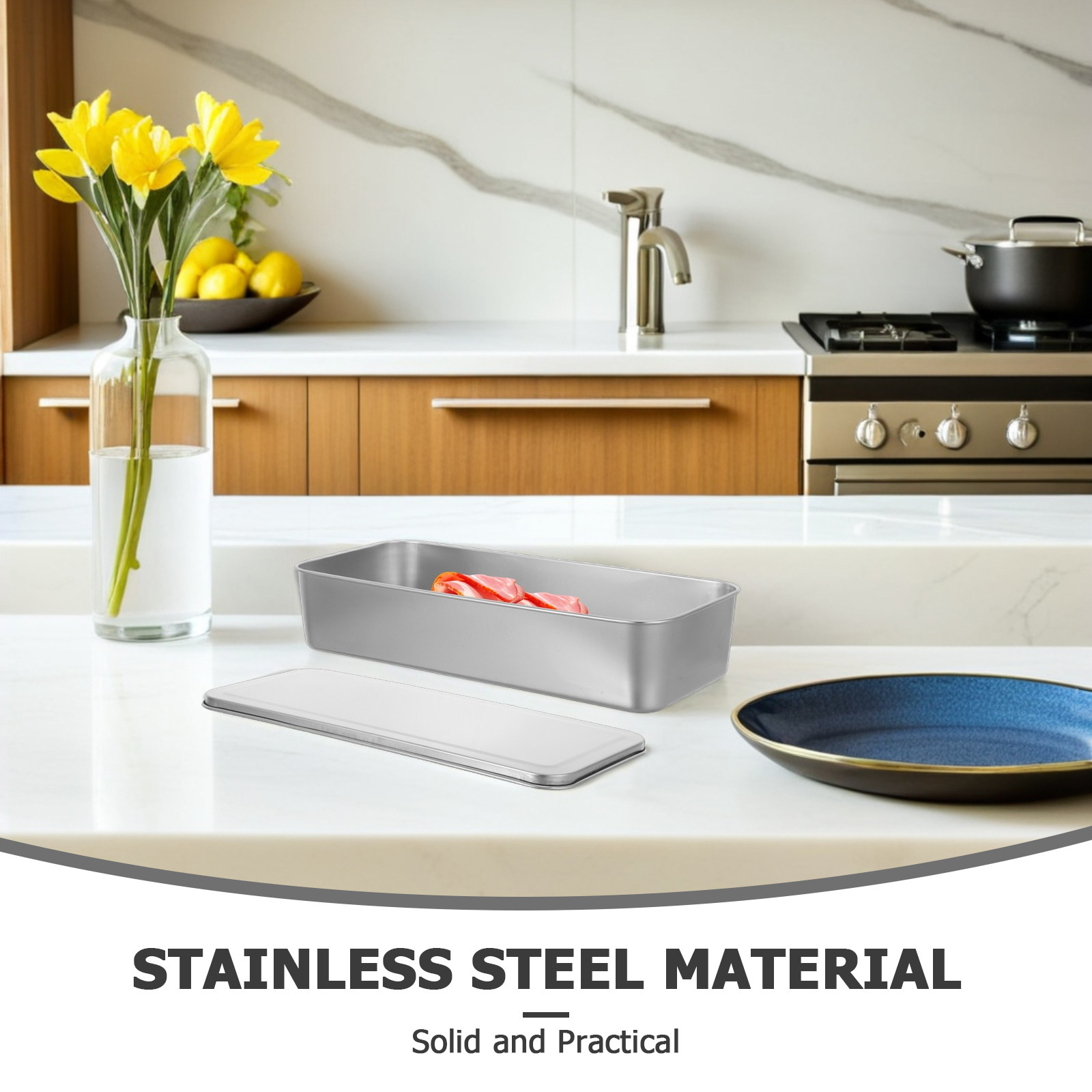 Stainless Steel Kitchen Storag - Food Good Snacks review and price