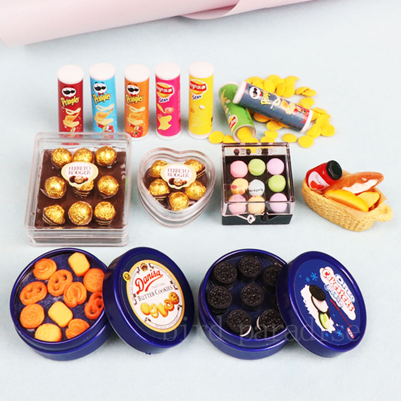 1/6 Miniatrue Dolls Food Mini  - Food Grocery Snacks review and price