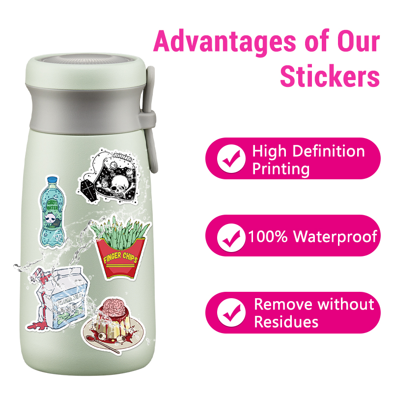 50PCS Waterproof Vinyl Zombie  - Zombie Snacks review and price