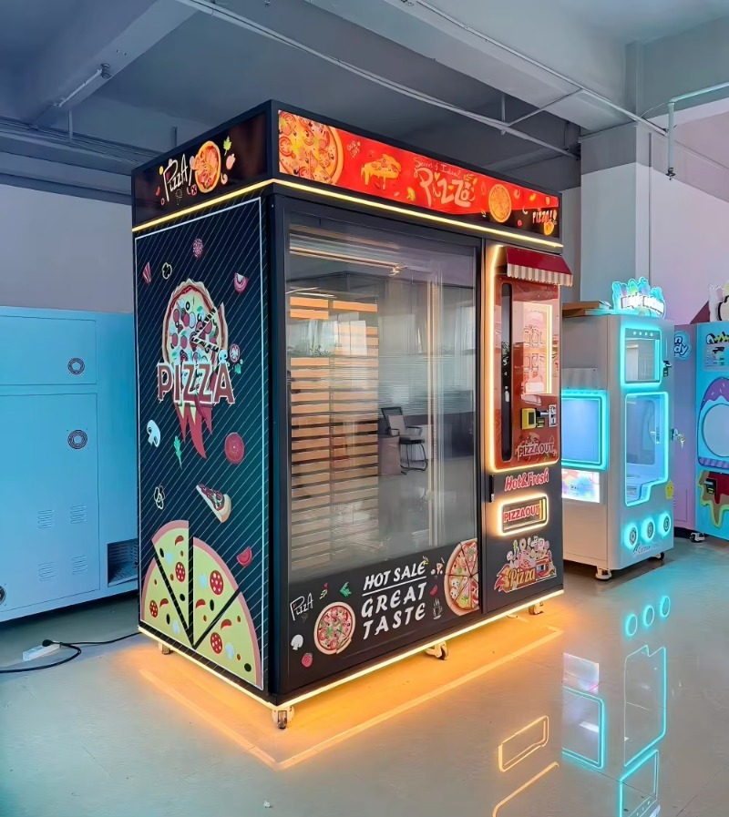 Ready Meal Pizza Vending Cabin - Food Snacks Corner review and price