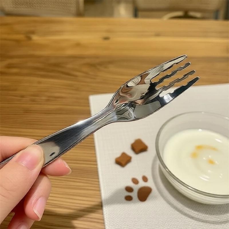 Compact Stainless Spoon And Fo - Food Snacks Ideas review and price