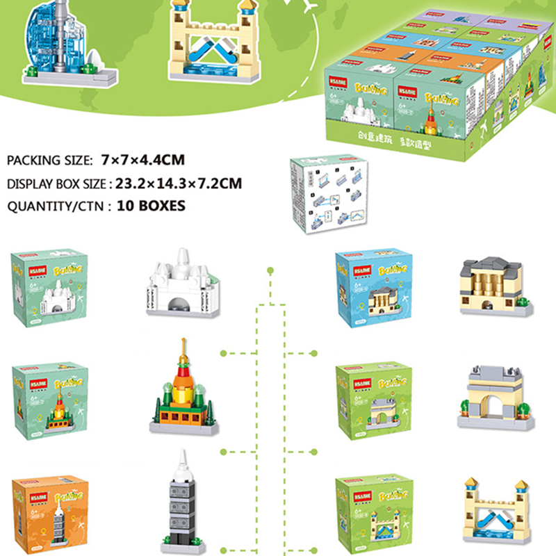 10in1 Cute Architectural Stree - Food Snacks Ideas review and price
