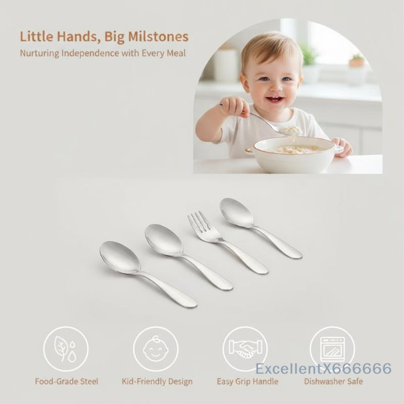 Compact Stainless Spoon And Fo - Food Snacks Ideas review and price